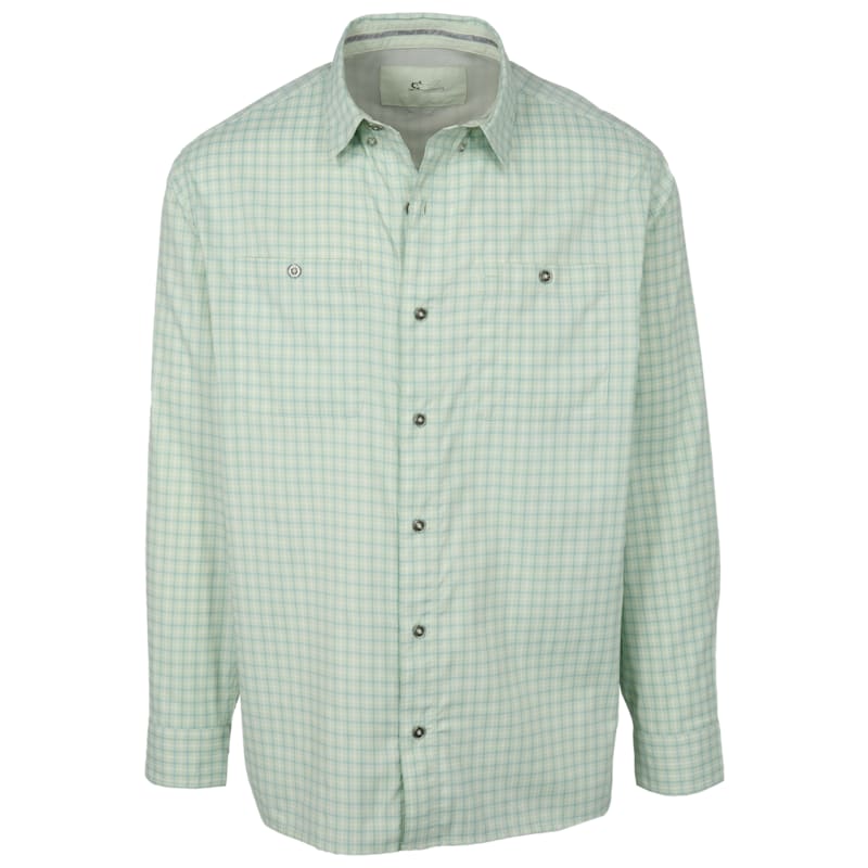 World Wide Sportsman Ultimate Angler Plaid Long-Sleeve Shirt