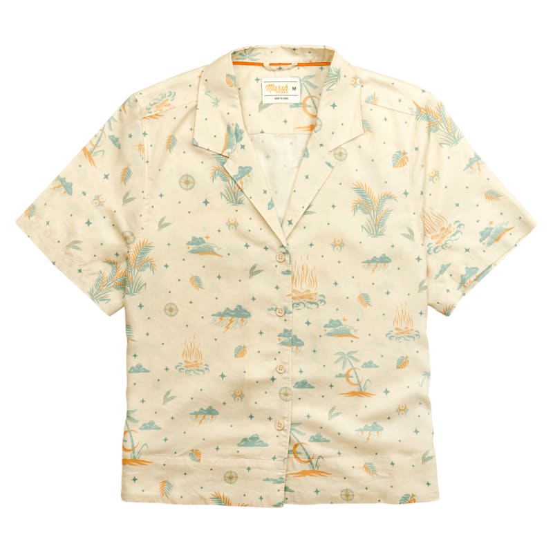 Marsh Wear Hagood Woven Short-Sleeve Button-Down Shirt