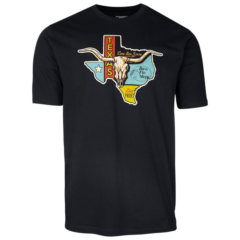 Bass Pro Shops Texas Vintage State Short-Sleeve T-Shirt for Men