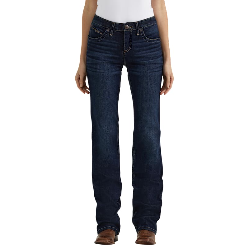 Wrangler Q-Baby Ultimate Riding Bootcut Jeans for Ladies