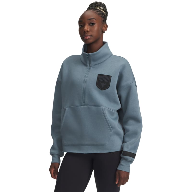 Under Armour Project Rock Vets Day Half-Zip Sweatshirt