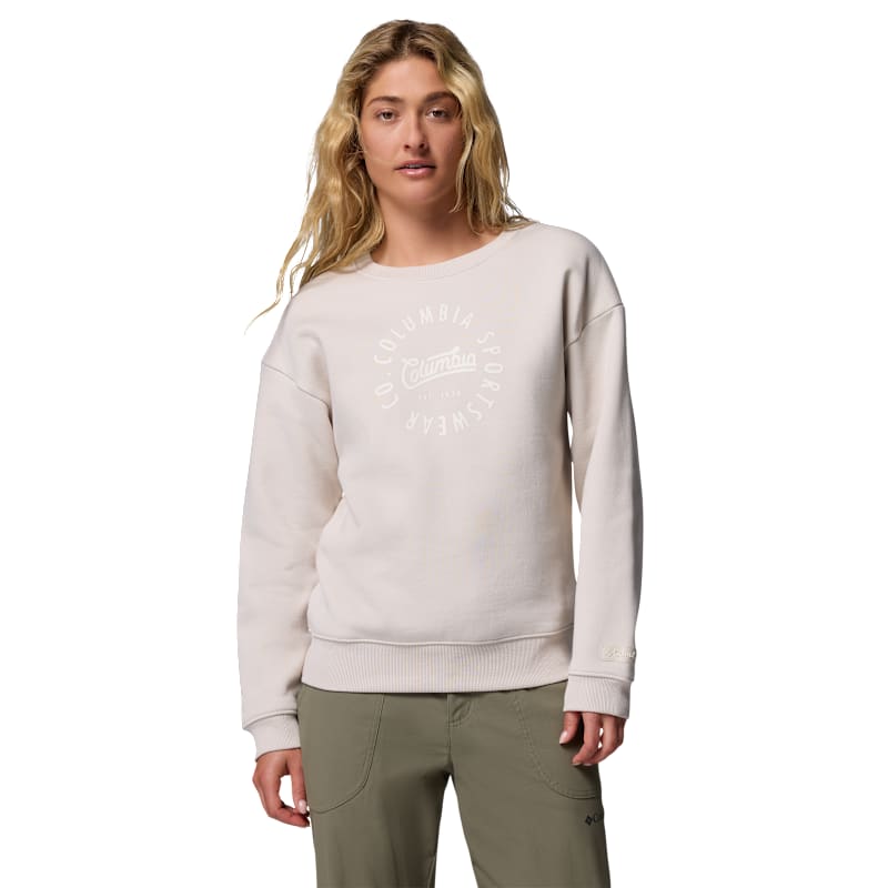 Columbia Meridian Creek All Around Graphic Crew-Neck Sweatshirt for Ladies