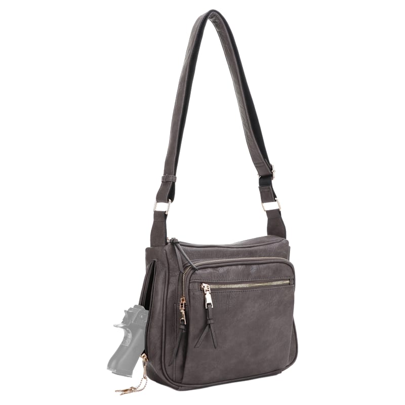 Jessie & James Handbags Brooklyn Concealed Carry Lock and Key Crossbody Bag