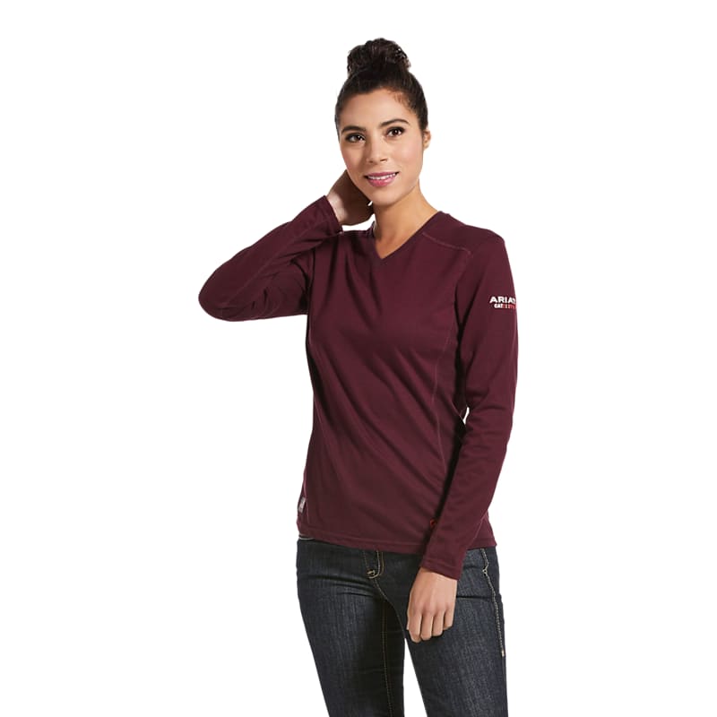 Ariat Flame-Resistant AC Long-Sleeve Top for Ladies