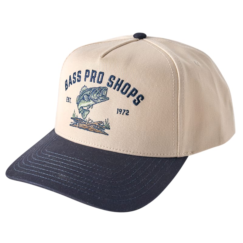 Bass Pro Shops Embroidered Logo Bass Graphic Adjustable Cap