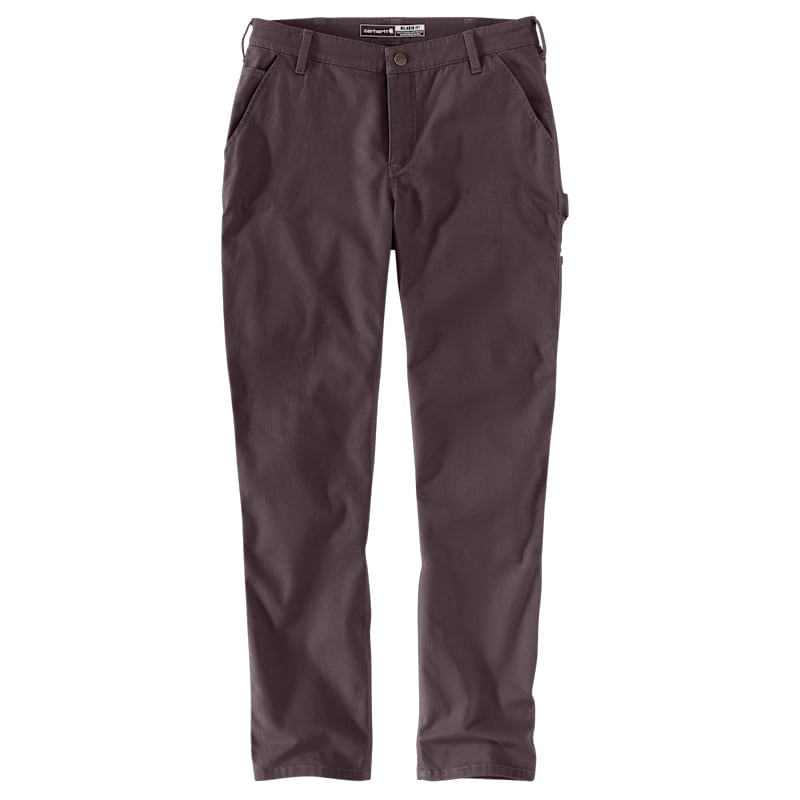 Carhartt Rugged Flex Relaxed-Fit Straight Canvas Work Pants for Ladies