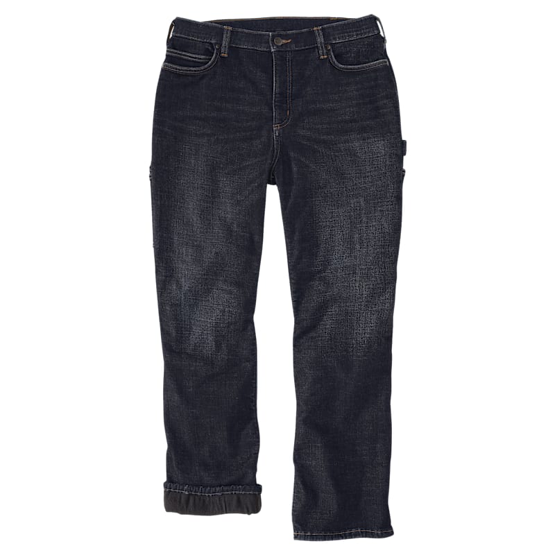 Carhartt Fleece-Lined Carpenter Jeans for Ladies
