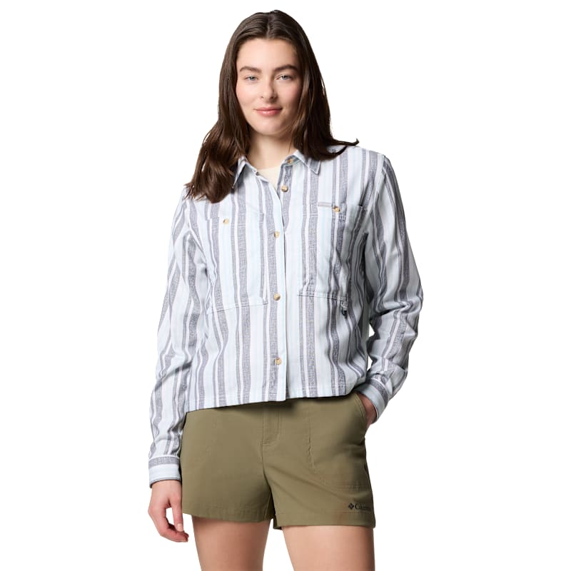 Columbia Brea Falls Woven Long-Sleeve Shirt for Ladies