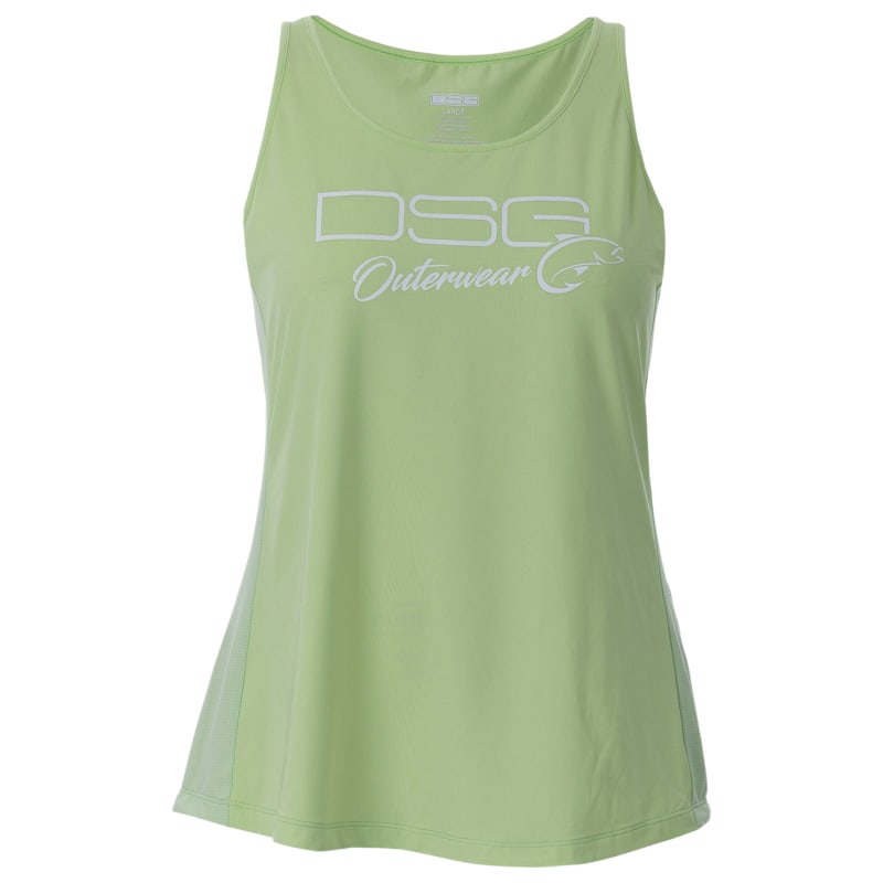 DSG Outerwear Logo Razor Back Tank Top for Ladies