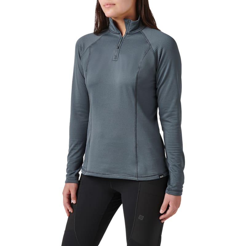 5.11 Tactical Stratos Quarter-Zip Long-Sleeve Shirt for Ladies