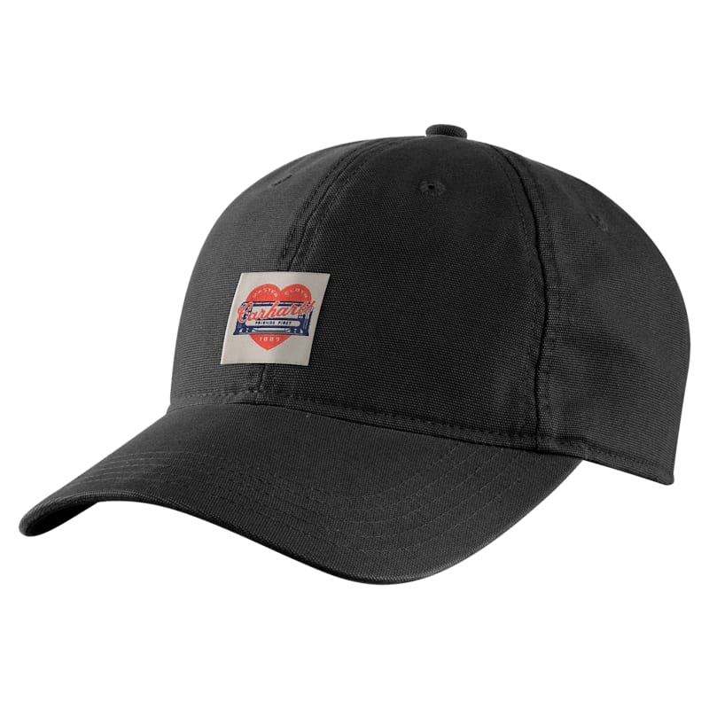 Carhartt Heart Patch Canvas Cap for Ladies