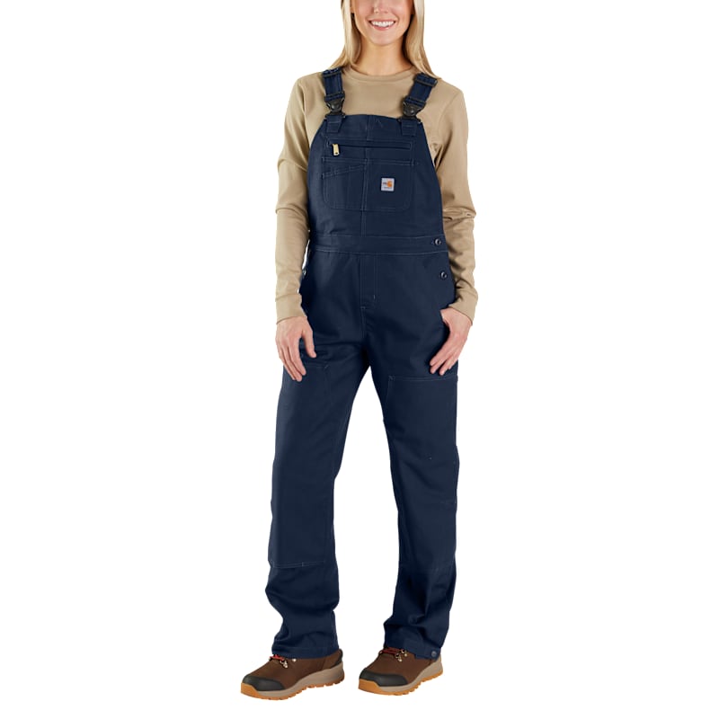 Carhartt Flame-Resistant Rugged Flex Loose-Fit Duck Bib Overalls for Ladies