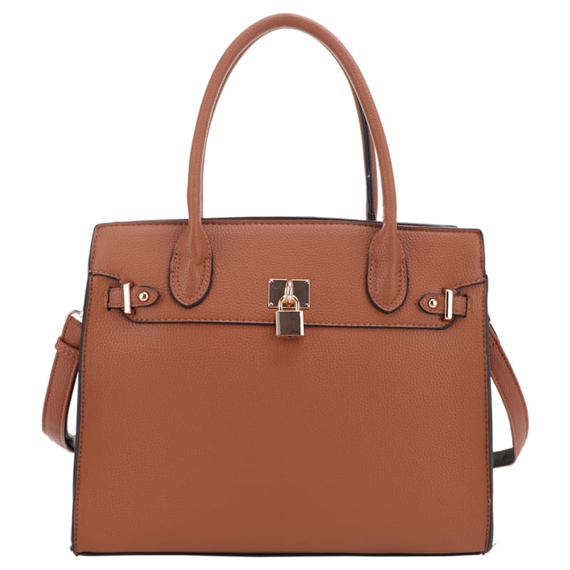 Jessie & James Handbags Evelyn Concealed Carry Lock and Key Satchel