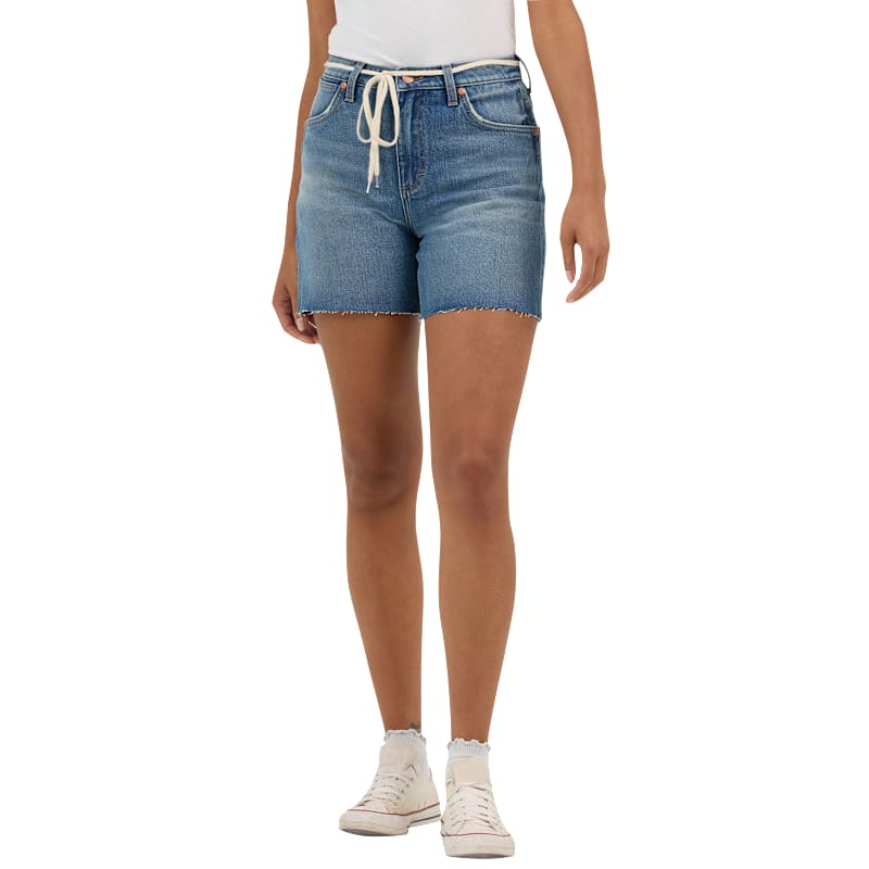 Wrangler Cowboy High-Rise Sierra Shorts for Ladies