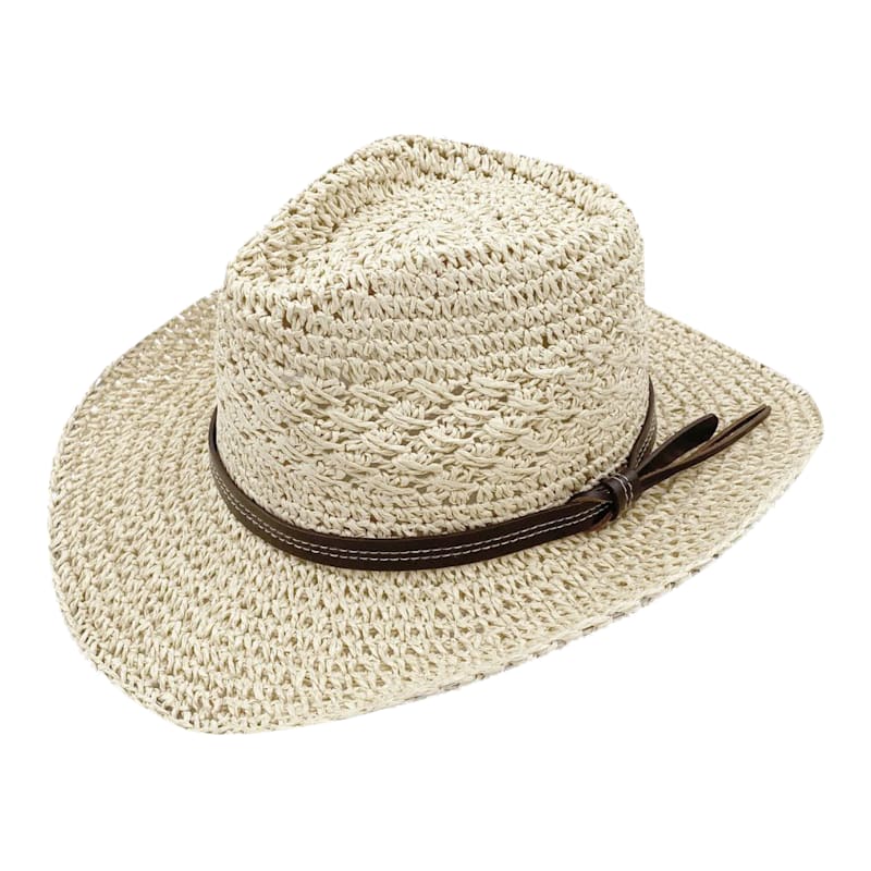Kanut Sports Lakota Straw Cowboy Hat for Ladies