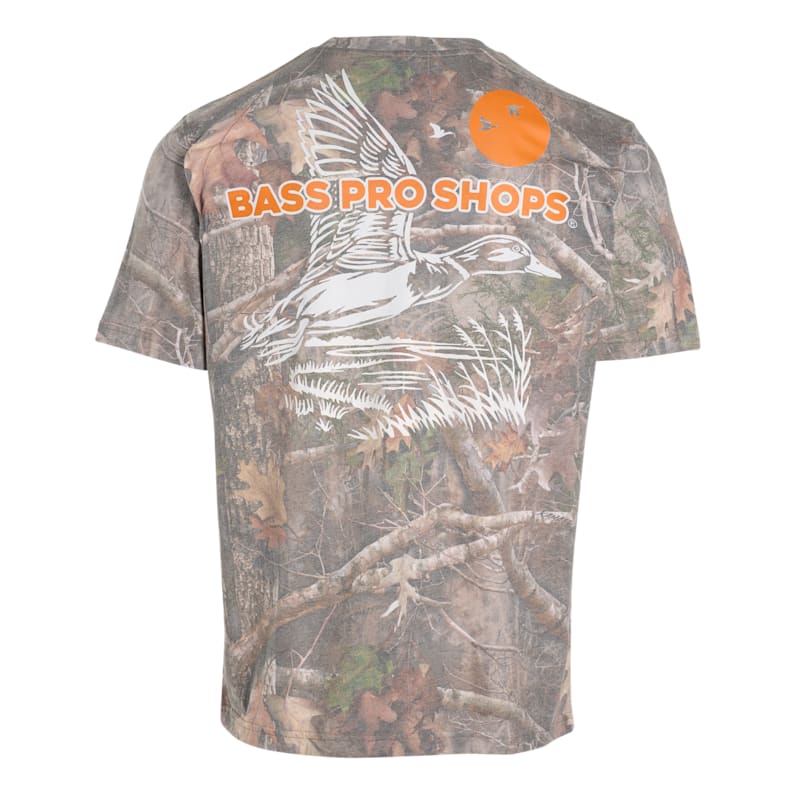 Bass Pro Shops TrueTimber Mallard Faded Wash Short-Sleeve T-Shirt