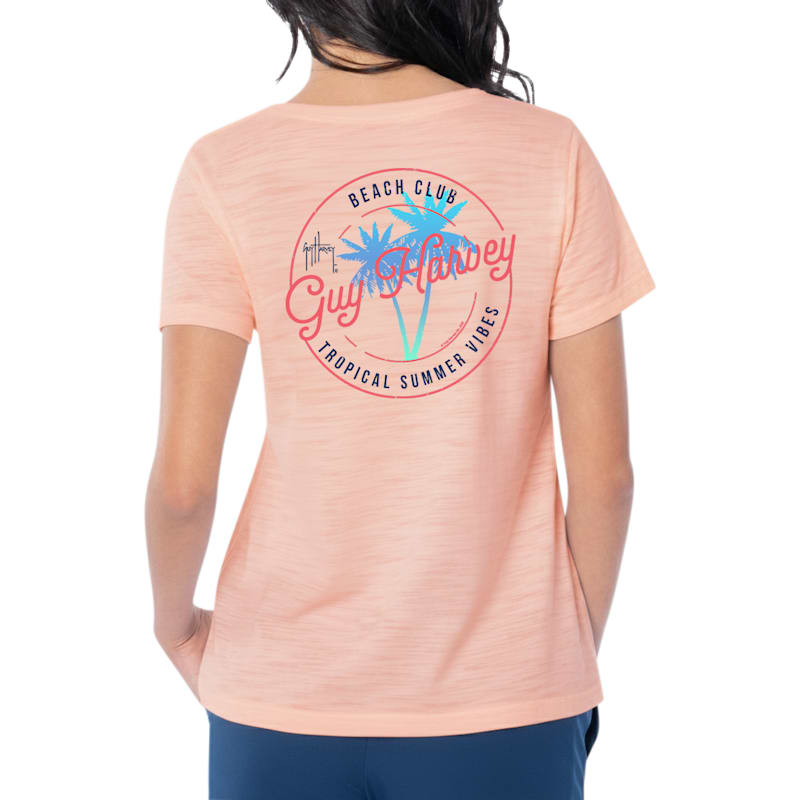 Guy Harvey Summer Vibes Short-Sleeve V-Neck T-Shirt