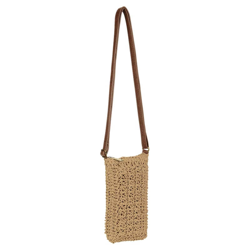 Sun 'N' Sand Paper Crochet Crossbody Bag
