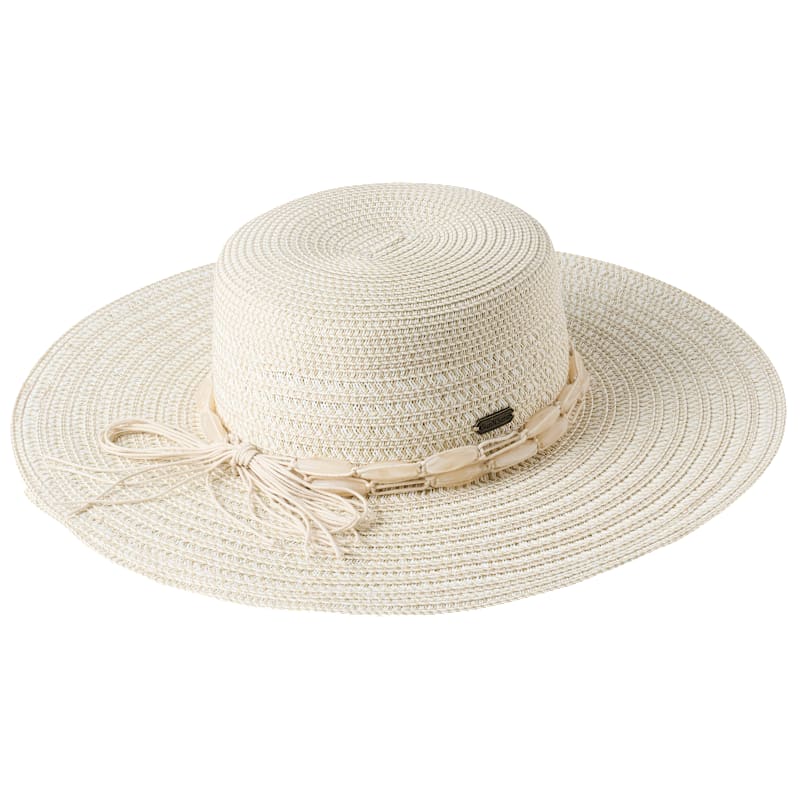 Sun 'N' Sand Paper-Braid Coastal Big-Brim Hat