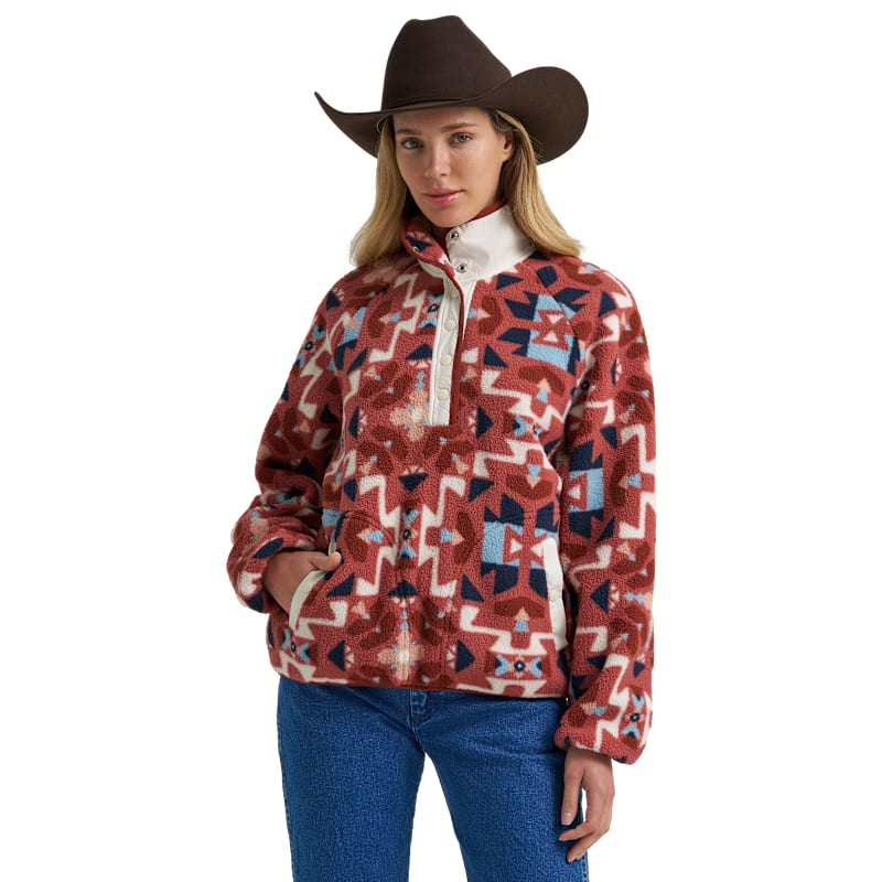 Wrangler Sherpa Quarter-Snap Pullover