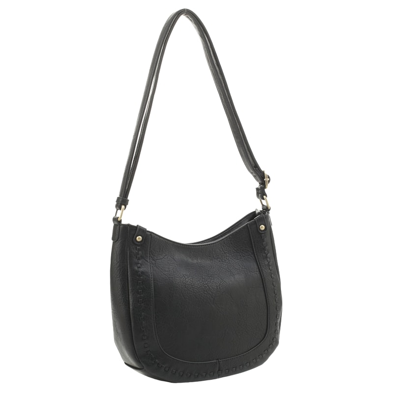 Jessie & James Handbags Emily Concealed-Carry Hobo Bag with Whipstitch