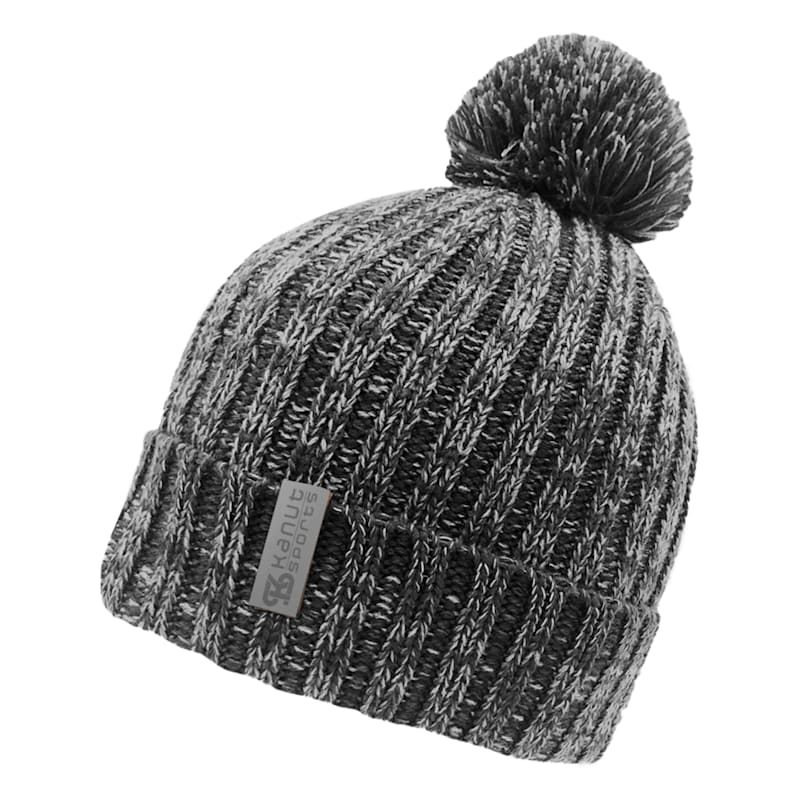 Kanut Sports Tuck Cuff Beanie with Pom for Ladies