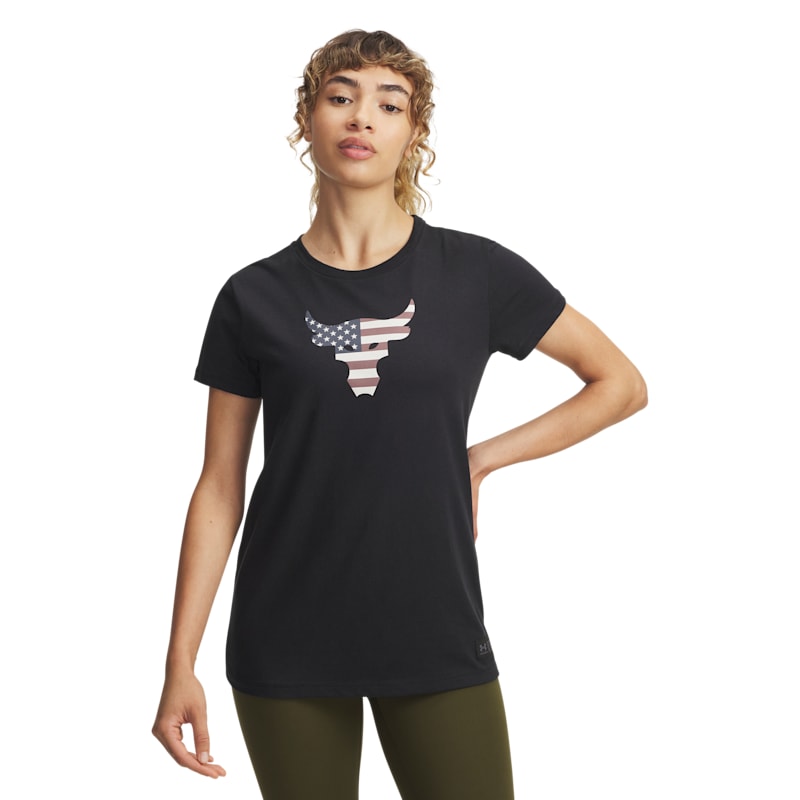Under Armour Project Rock Freedom Bull Short-Sleeve Shirt