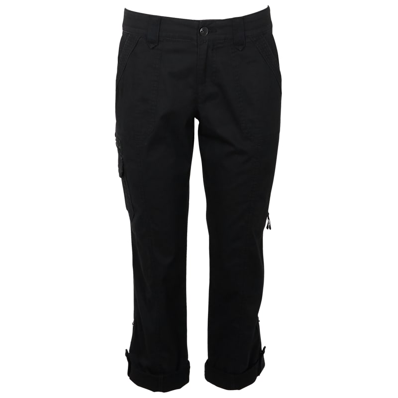 Natural Reflections Camper Cargo Twill Crop Pants