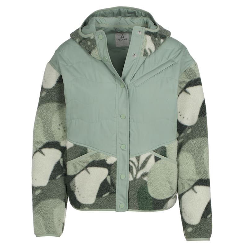 Ascend Orizaba Berber Fleece Hooded Jacket
