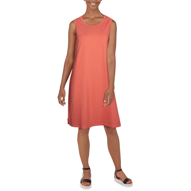 Natural Reflections Everyday Knit Crew Tank Dress for Ladies