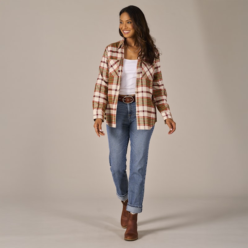Natural Reflections Vintage Stretch Cuffed Jeans