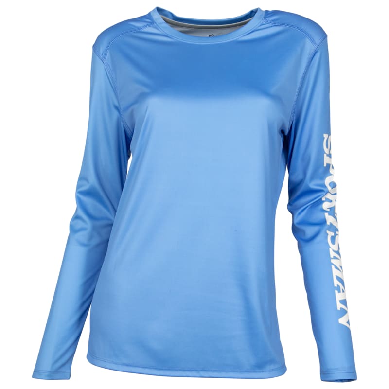World Wide Sportsman Angler Long-Sleeve Crew-Neck Shirt