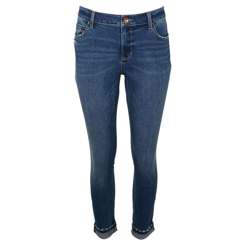 Natural Reflections Winston Cuffed Crop Jeans