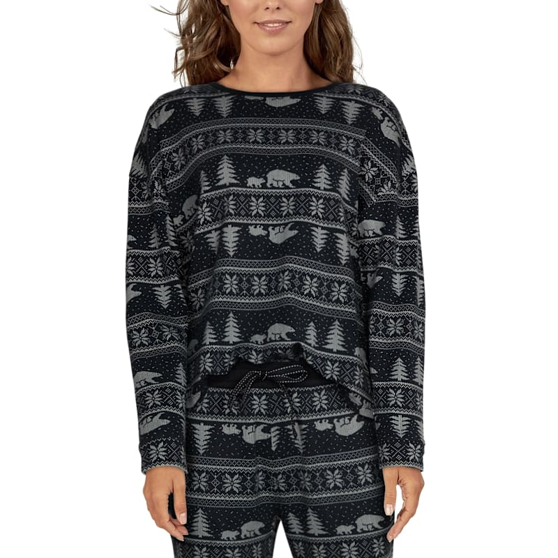 Natural Reflections Fair Isle Lounge Top