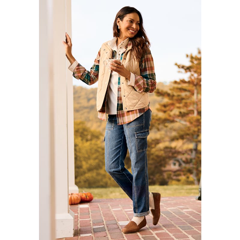 Natural Reflections Utility Cargo Jeans
