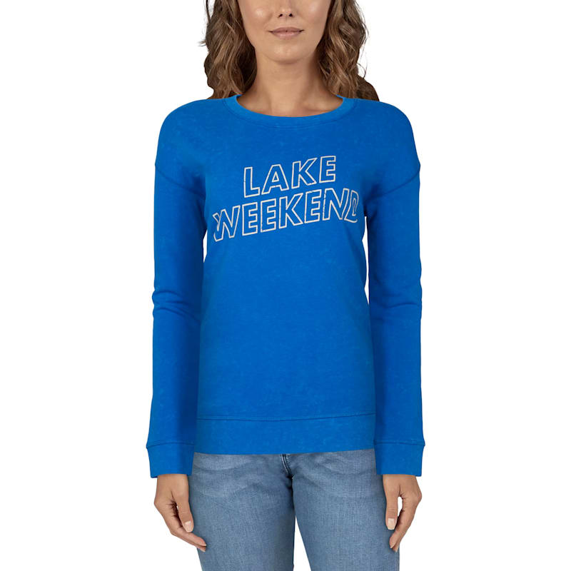 Natural Reflections Lake Weekend Long-Sleeve Sweatshirt