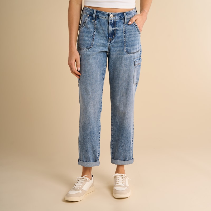Natural Reflections Utility Cargo Jeans