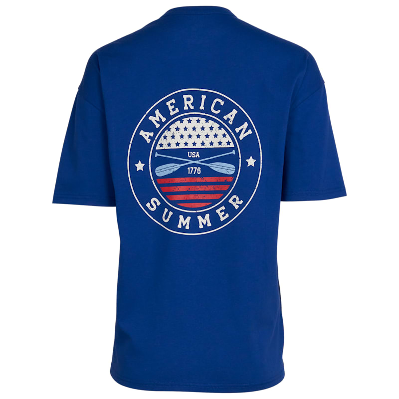 Natural Reflections American Summer Boyfriend Short-Sleeve T-Shirt