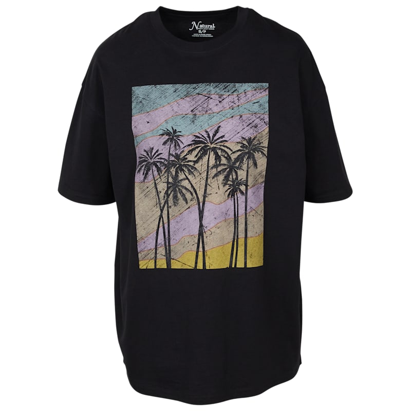 Natural Reflections Beach Scene Short-Sleeve T-Shirt