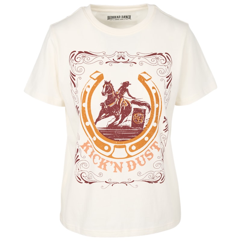 RedHead Ranch Classic Fit Kick'n Dust Graphic Short-Sleeve T-Shirt