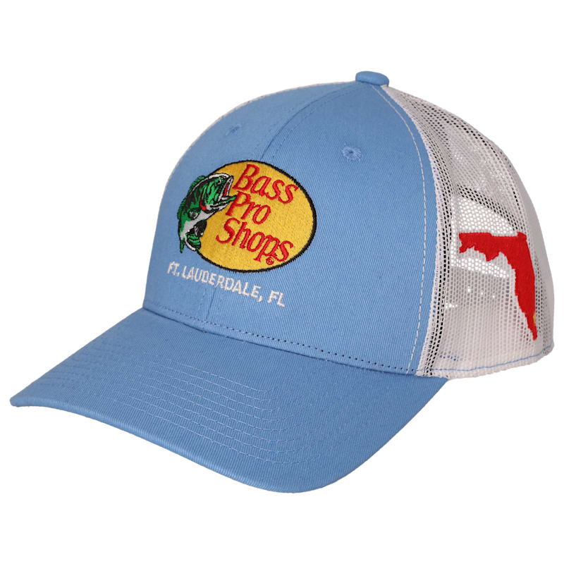 Bass Pro Shops Woodcut Logo Ft. Lauderdale, FL Snapback Cap