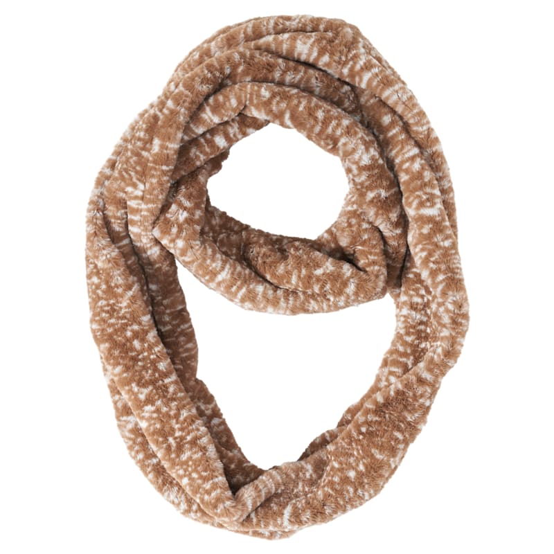 Natural Reflections Timber Faux-Fur Eternity Scarf