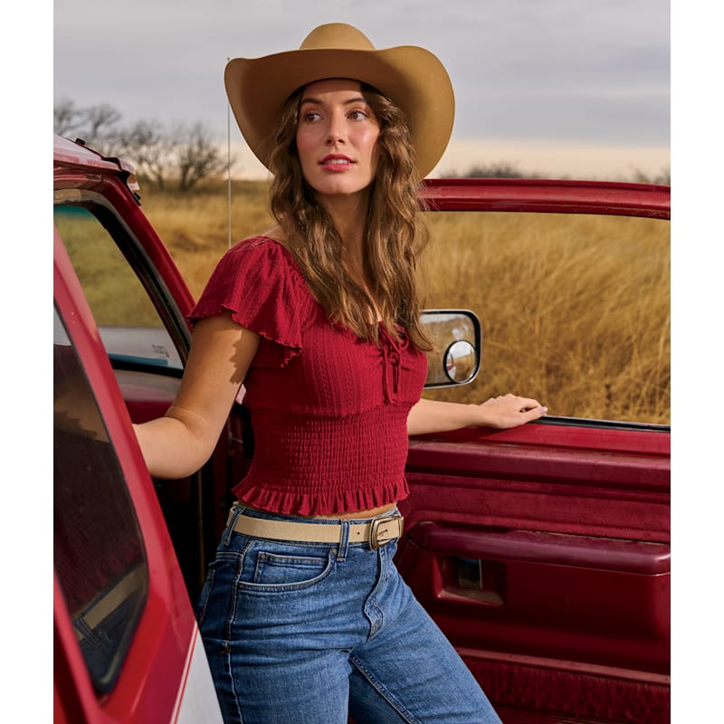 RedHead Ranch Knit Smock Shirt