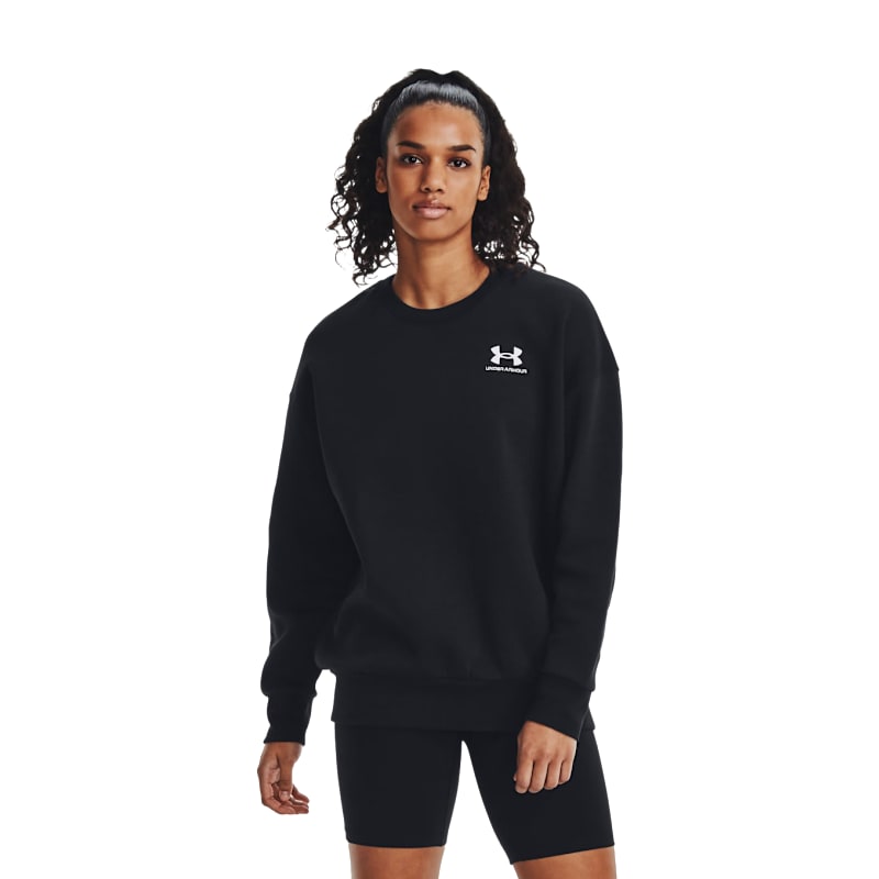 Under Armour Essential Fleece Oversized Crew Sweatshirt for Ladies