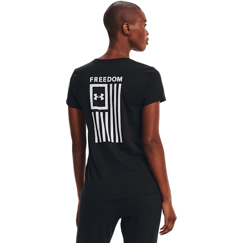 Under Armour New Freedom Flag Short-Sleeve T-Shirt for Ladies