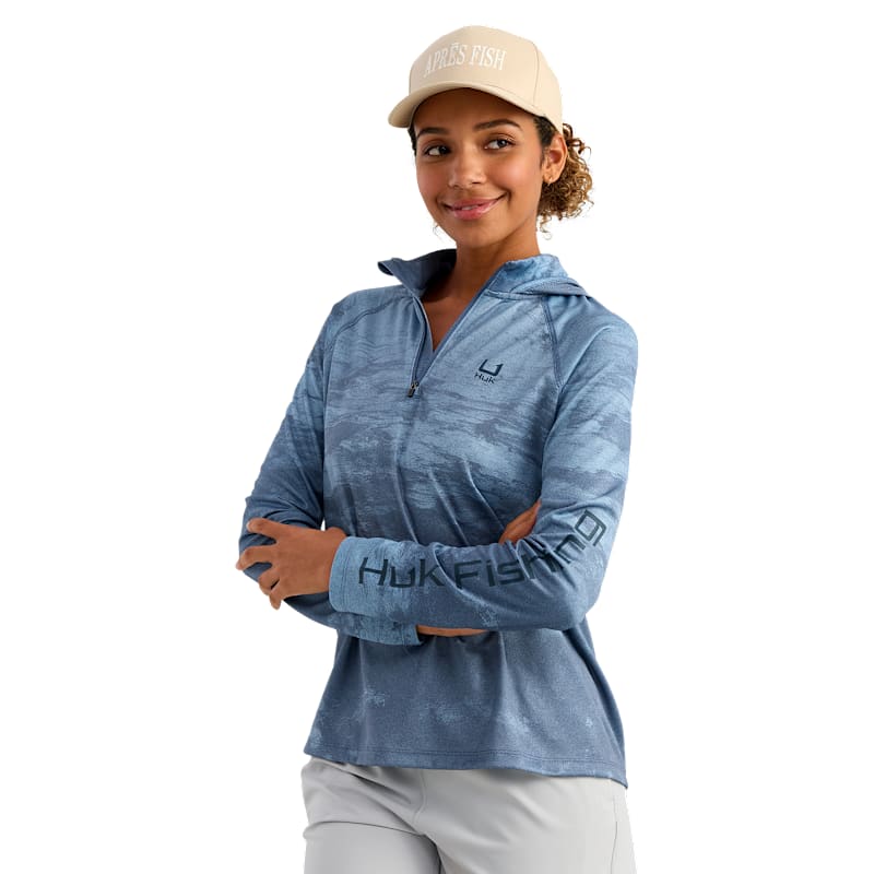 Huk Icon Quarter-Zip Hoodie