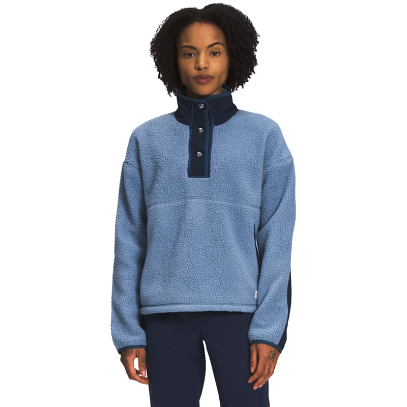 The North Face Cragmont Fleece Quarter-Snap Long-Sleeve Pullover for Ladies