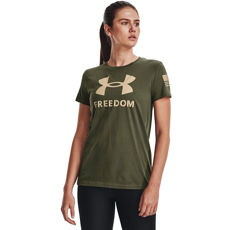 Under Armour Freedom UA Logo Short-Sleeve T-Shirt for Ladies
