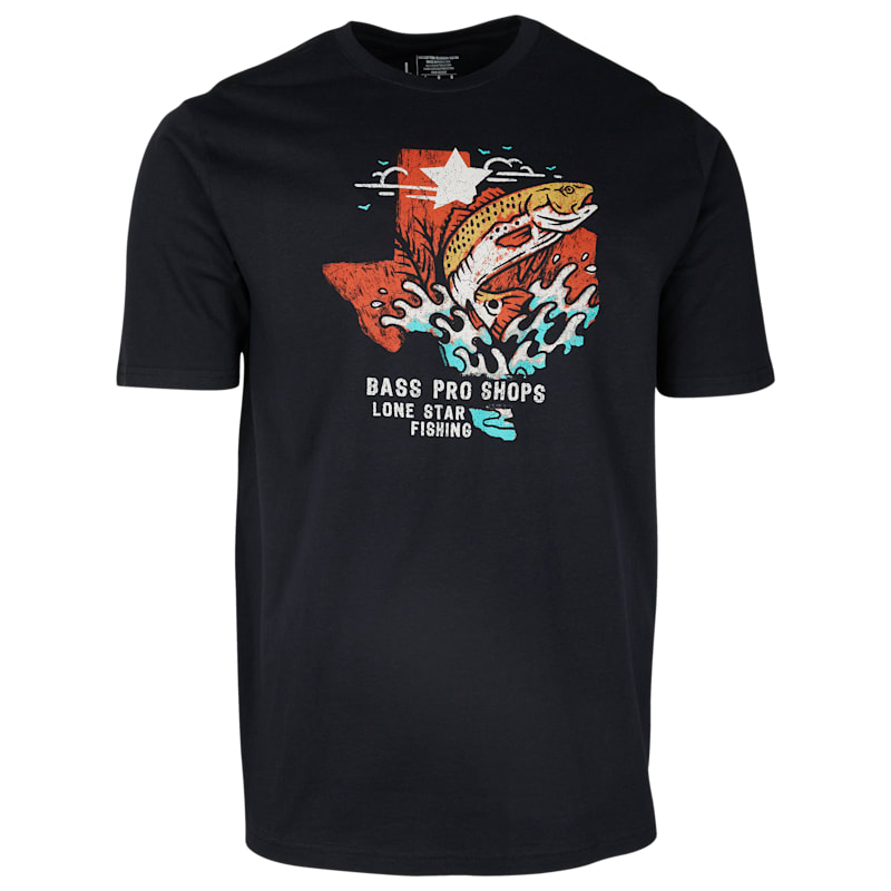 Bass Pro Shops Texas Fish State Short-Sleeve T-Shirt for Men