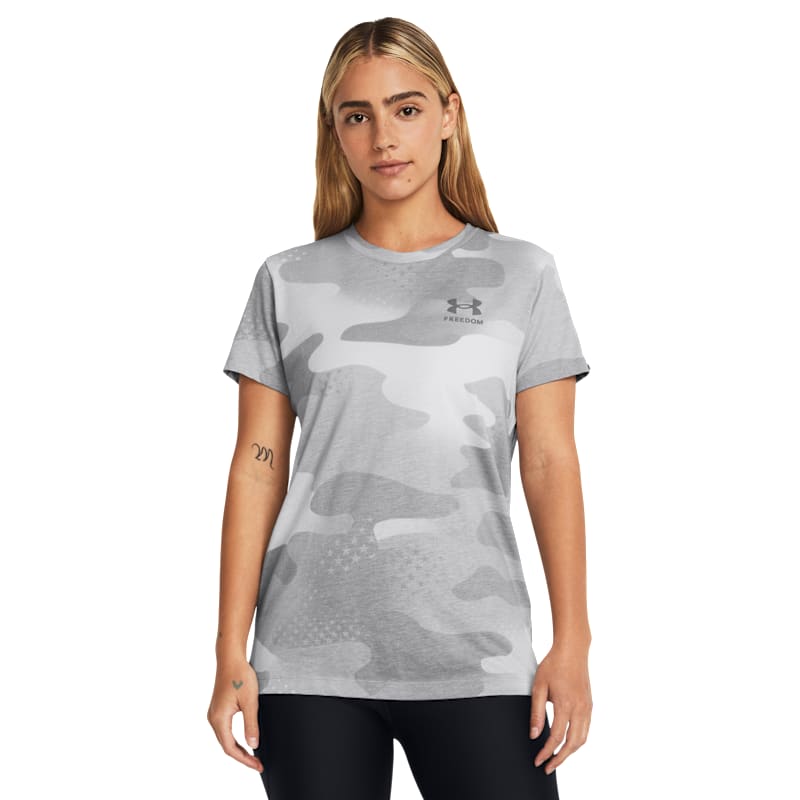 Under Armour UA Freedom Amp Short-Sleeve T-Shirt for Ladies